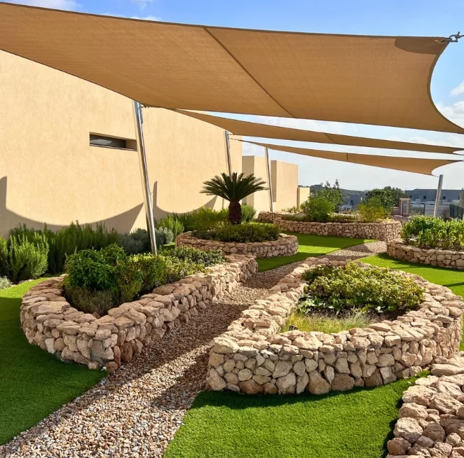 groene tuin versetuin