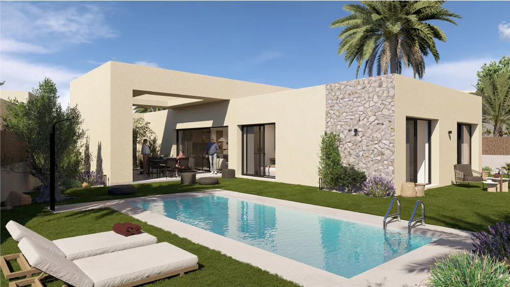 villa retama alameda altaona patio with private pool