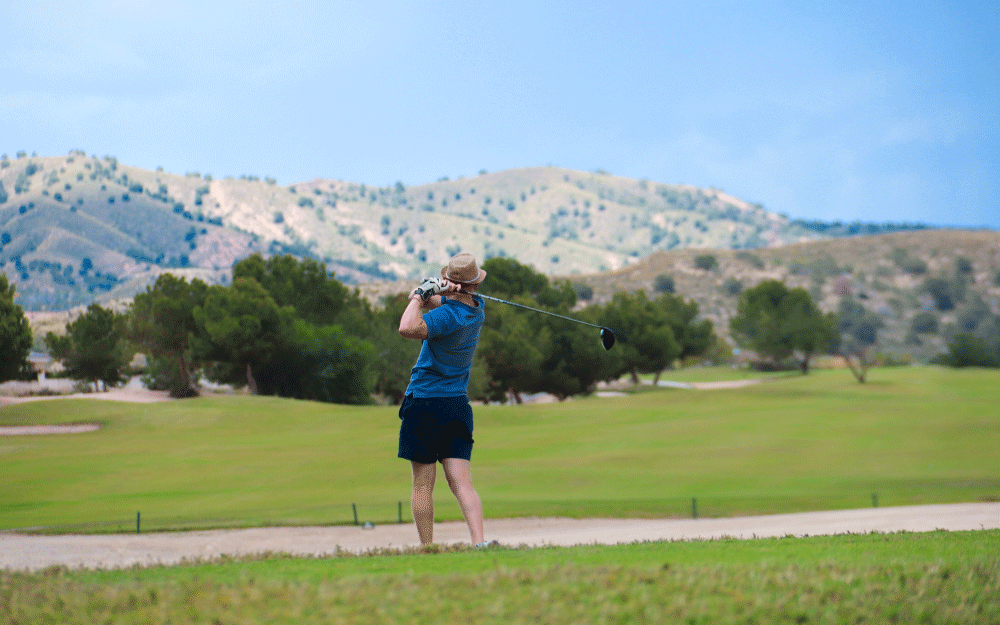 Altaona golf murcia man playing golf