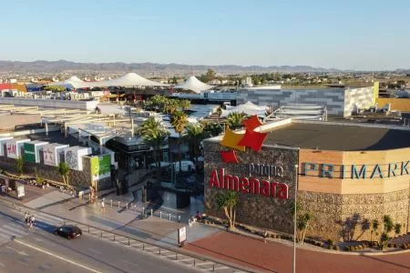 Shopping and leisure at Parque Almenara in Lorca, easily accessible from Altaona Sports & Wellness Resort.